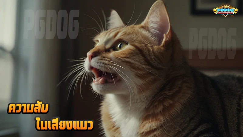ความลับ ในเสียงแมว