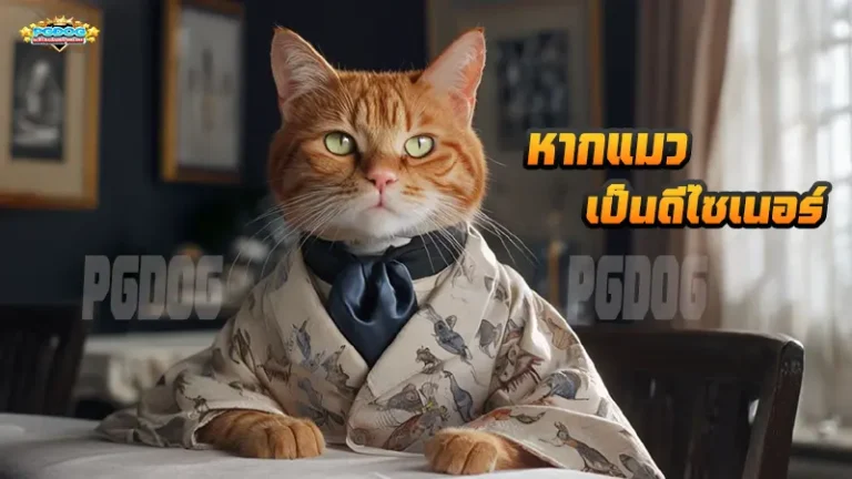 หากแมว เป็นดีไซเนอร์