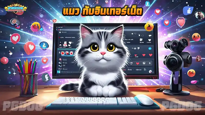 แมว กับอินเทอร์เน็ต