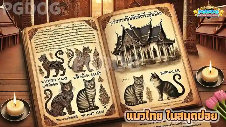 แมวไทย ในสมุดข่อย
