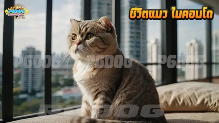 ชีวิตแมว ในคอนโด