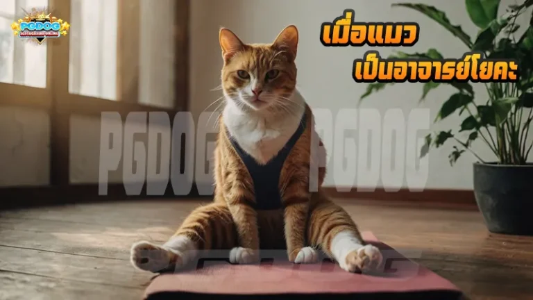 เมื่อแมว เป็นอาจารย์โยคะ