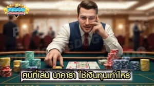 คนที่เล่น บาคาร่า ใช้เงินทุนเท่าไหร่