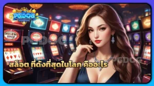 สล็อต ที่ดังที่สุดในโลก คืออะไร