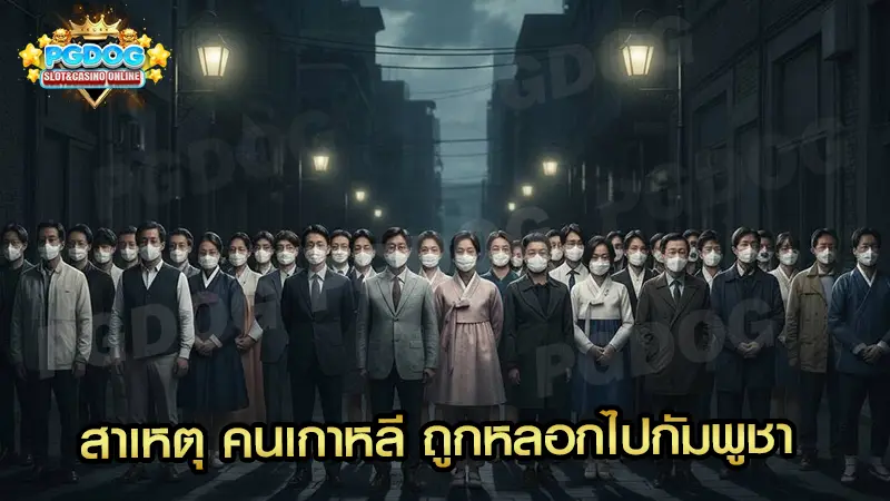 สาเหตุ คนเกาหลี ถูกหลอกไปกัมพูชา